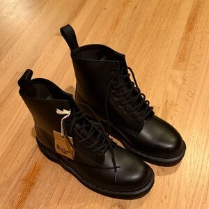 Dr. Martens Black Leather Boots
